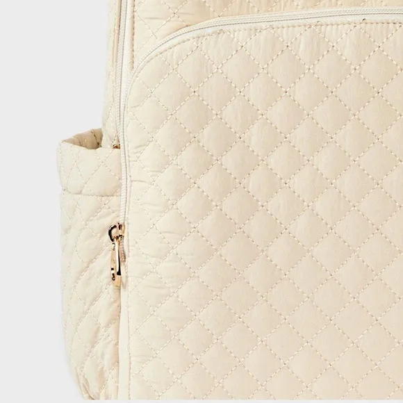 Universal Thread Quilted Tan Backpack - Picture 5 of 5